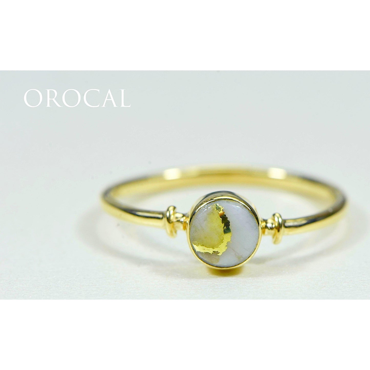 Orocal Gold Quartz Ladies Ring RL680Q-Destination Gold Detectors
