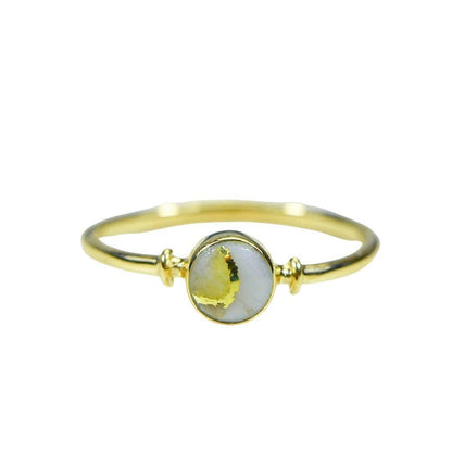 Orocal Gold Quartz Ladies Ring RL680Q-Destination Gold Detectors