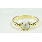 Orocal Gold Quartz Ladies Ring RL681Q5MM-Destination Gold Detectors