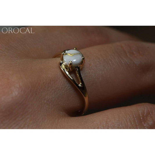 Orocal Gold Quartz Ladies Ring RL696Q-Destination Gold Detectors