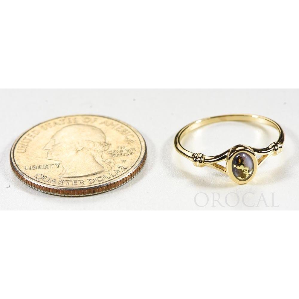 Orocal Gold Quartz Ladies Ring RL725Q-Destination Gold Detectors