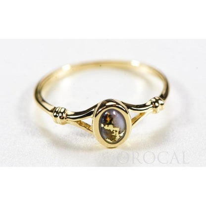 Orocal Gold Quartz Ladies Ring RL725Q-Destination Gold Detectors