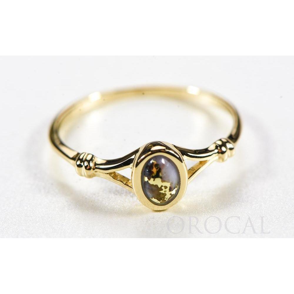 Orocal Gold Quartz Ladies Ring RL725Q-Destination Gold Detectors