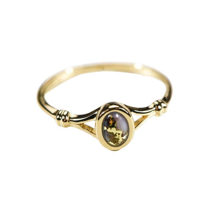 Orocal Gold Quartz Ladies Ring RL725Q-Destination Gold Detectors