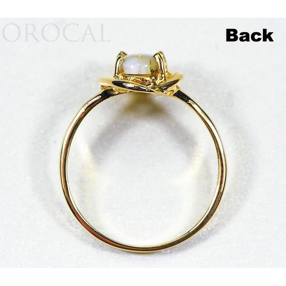 Orocal Gold Quartz Ladies Ring RL805Q-Destination Gold Detectors