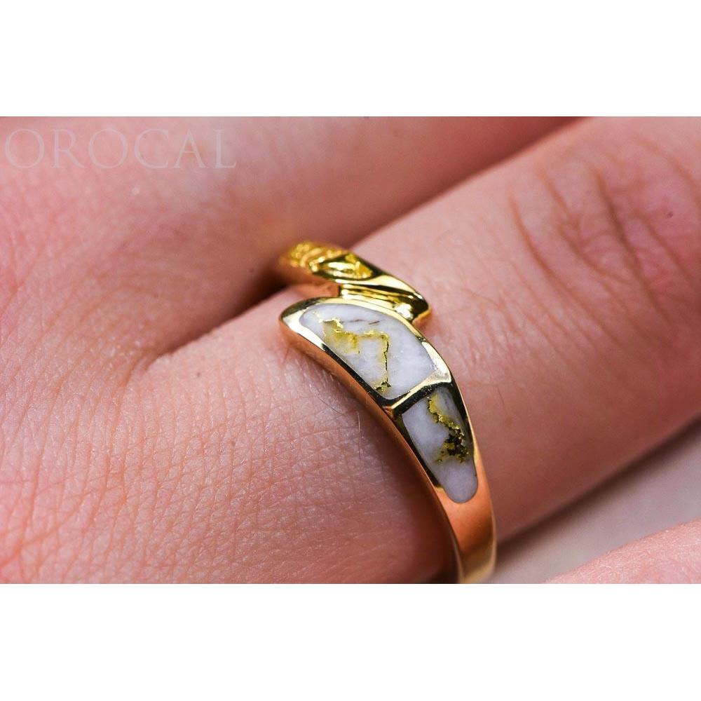 Orocal Gold Quartz Ladies Ring RL870NQ-Destination Gold Detectors