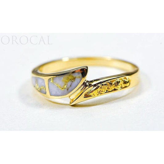 Orocal Gold Quartz Ladies Ring RL870NQ-Destination Gold Detectors
