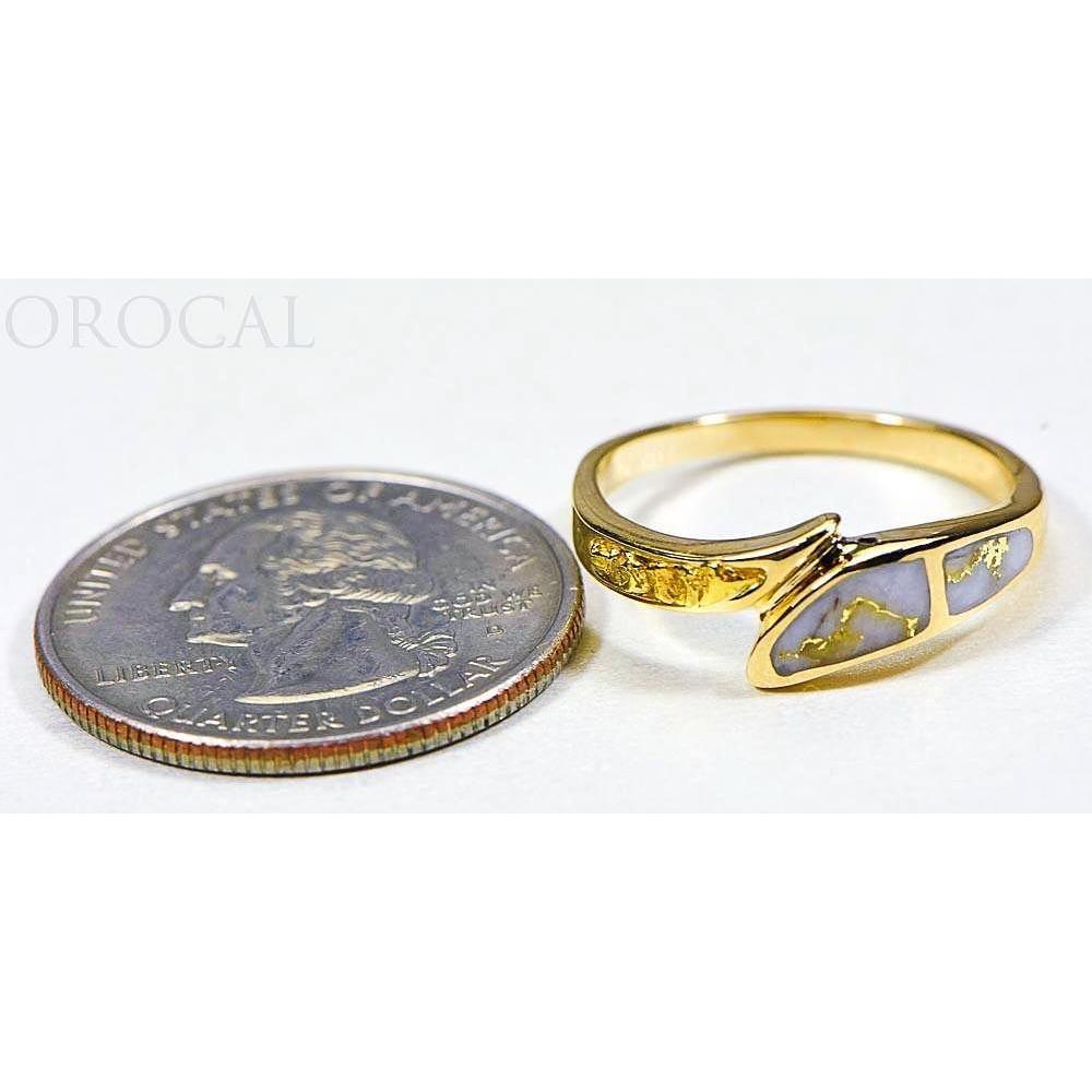 Orocal Gold Quartz Ladies Ring RL870NQ-Destination Gold Detectors