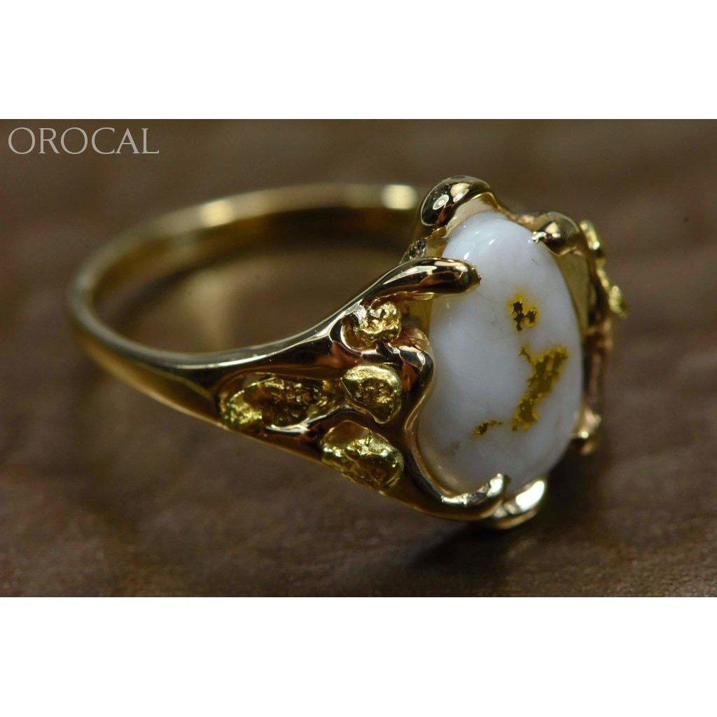 Orocal Gold Quartz Ladies Ring RL964Q-Destination Gold Detectors