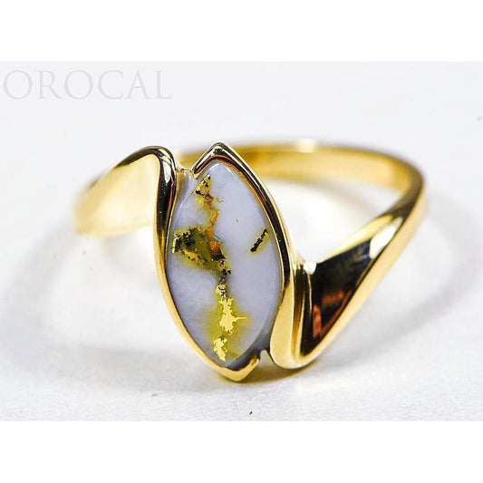 Orocal Gold Quartz Ladies Ring RL972Q-Destination Gold Detectors