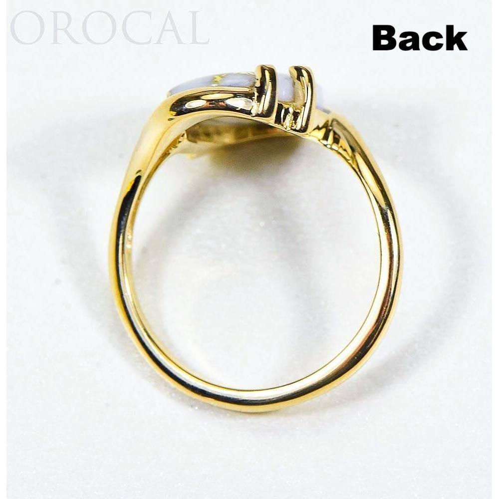 Orocal Gold Quartz Ladies Ring RL994LQ-Destination Gold Detectors