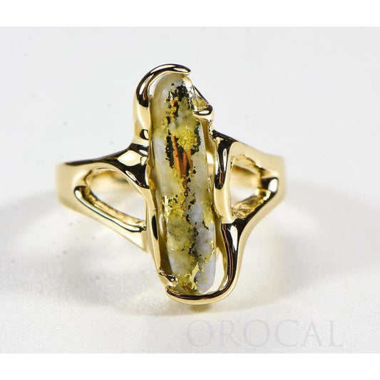 Orocal Gold Quartz Ladies Ring - RL999Q-Destination Gold Detectors