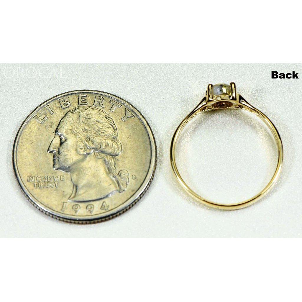 Orocal Gold Quartz Ladies Ring RLDL19Q7*5-Destination Gold Detectors