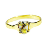 Orocal Gold Quartz Ladies Ring RLDL19Q7*5-Destination Gold Detectors