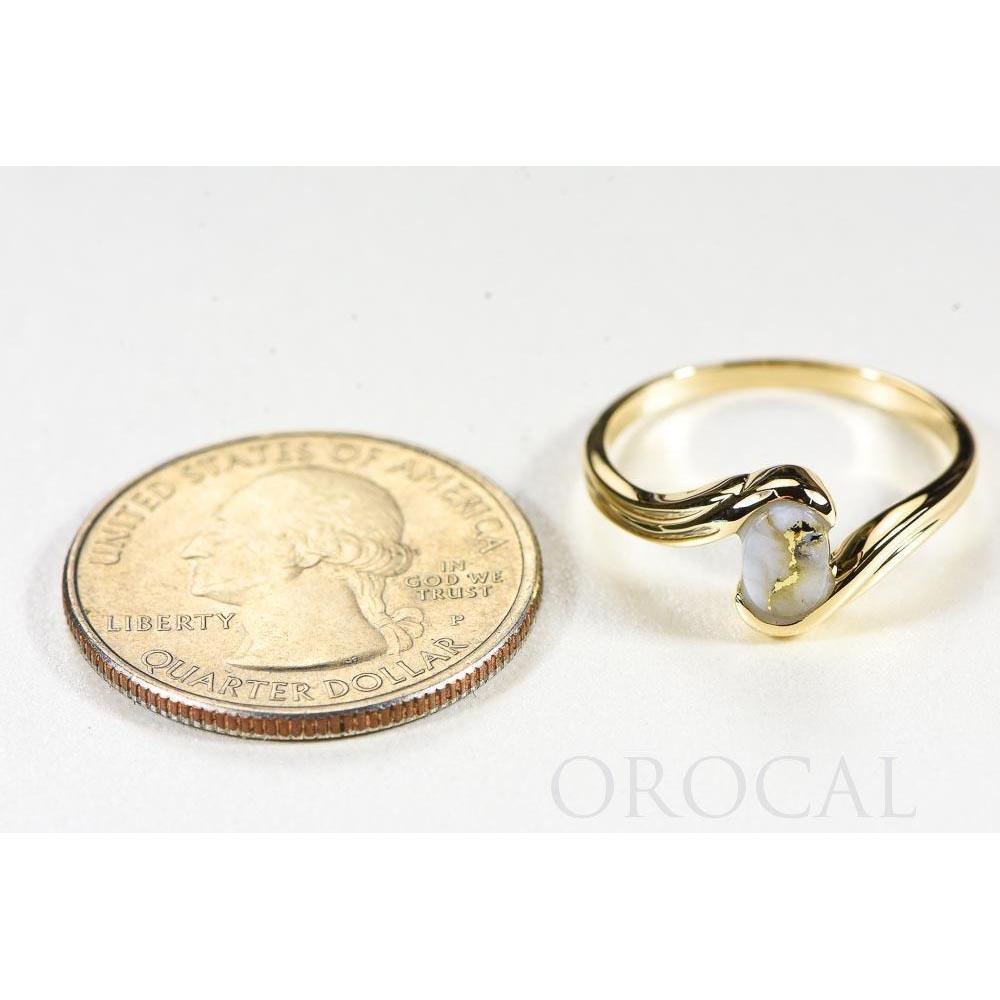Orocal Gold Quartz Ladies Ring RLJ30Q-Destination Gold Detectors