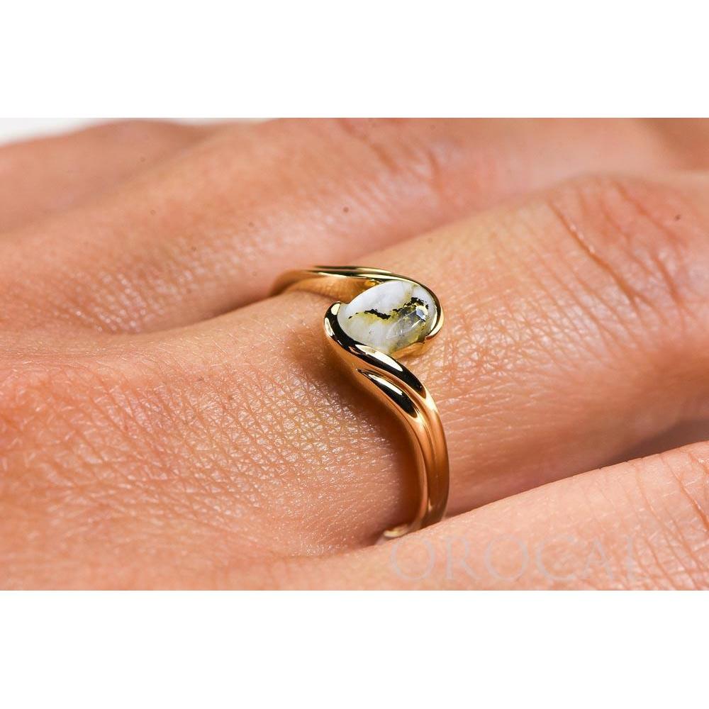 Orocal Gold Quartz Ladies Ring RLJ30Q-Destination Gold Detectors