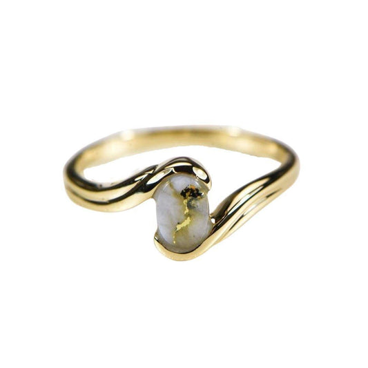 Orocal Gold Quartz Ladies Ring RLJ30Q-Destination Gold Detectors