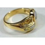 Orocal Gold Quartz Ladies Ring RLL1168NQ-Destination Gold Detectors