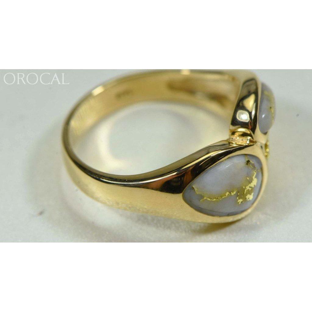 Orocal Gold Quartz Ladies Ring RLL1168NQ-Destination Gold Detectors