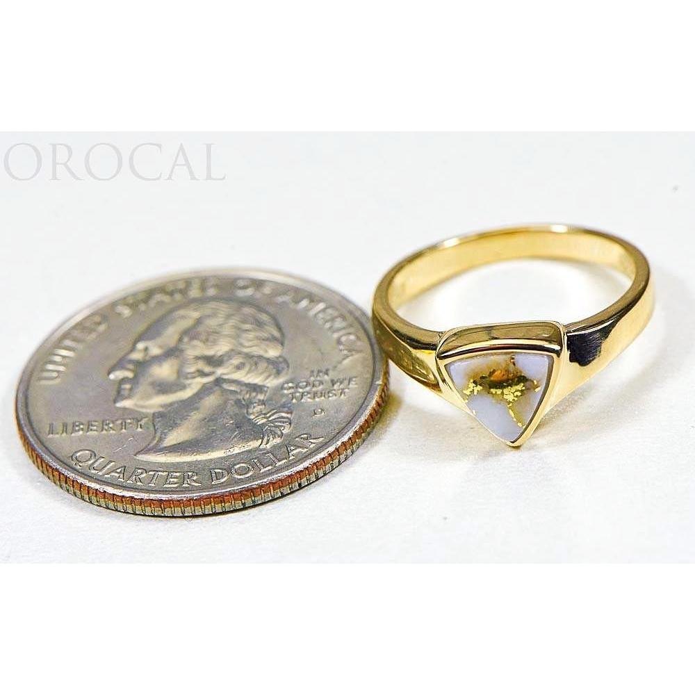 Orocal Gold Quartz Ladies Ring RLL1326Q-Destination Gold Detectors