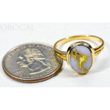 Orocal Gold Quartz Ladies Ring RLL1348Q-Destination Gold Detectors
