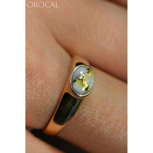 Orocal Gold Quartz Ladies Ring RLL1427Q-Destination Gold Detectors