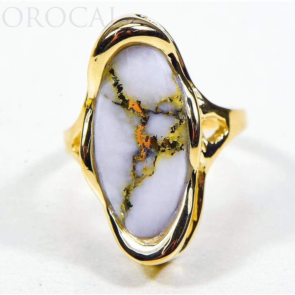 Orocal Gold Quartz Ladies Ring RLN790Q-Destination Gold Detectors