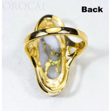 Orocal Gold Quartz Ladies Ring - RLN790Q-Destination Gold Detectors