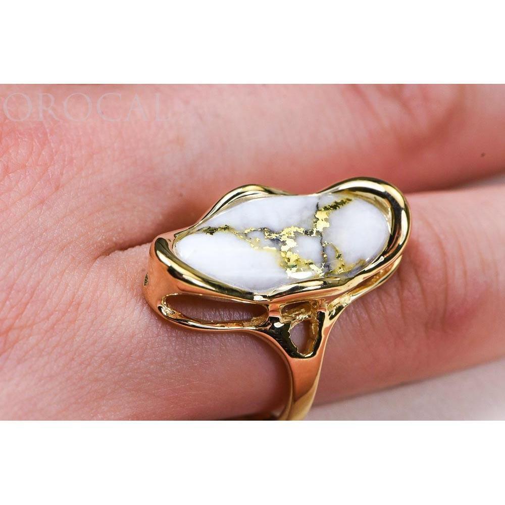Orocal Gold Quartz Ladies Ring RLN790Q-Destination Gold Detectors