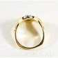 Orocal Gold Quartz Ladies Ring with Diamonds RL1049DQ-Destination Gold Detectors