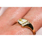Orocal Gold Quartz Ladies Ring with Diamonds RL1058DQ-Destination Gold Detectors