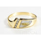 Orocal Gold Quartz Ladies Ring with Diamonds RL1058DQ-Destination Gold Detectors