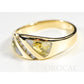 Orocal Gold Quartz Ladies Ring with Diamonds RL1068DQ-Destination Gold Detectors