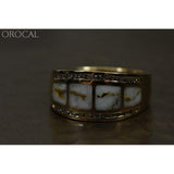 Orocal Gold Quartz Ladies Ring with Diamonds - RL1075DQ-Destination Gold Detectors