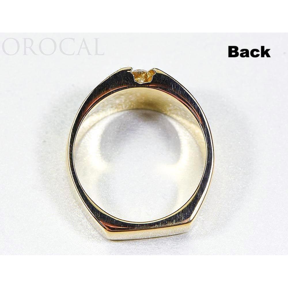 Orocal Gold Quartz Ladies Ring with Diamonds RL470LD45Q-Destination Gold Detectors