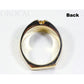 Orocal Gold Quartz Ladies Ring with Diamonds RL470LD45Q-Destination Gold Detectors