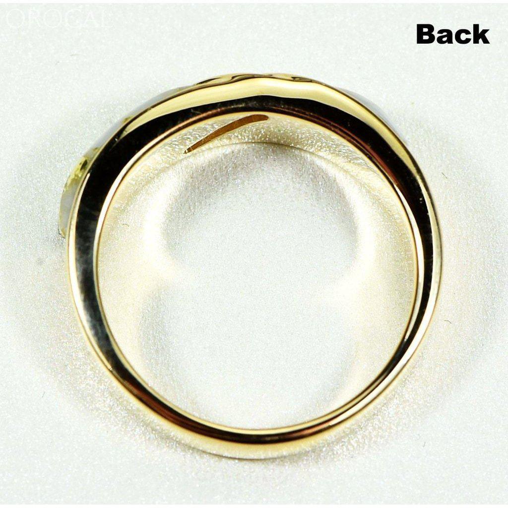 Orocal Gold Quartz Ladies Ring with Diamonds RL610D10Q-Destination Gold Detectors