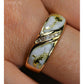 Orocal Gold Quartz Ladies Ring with Diamonds RL610D10Q-Destination Gold Detectors