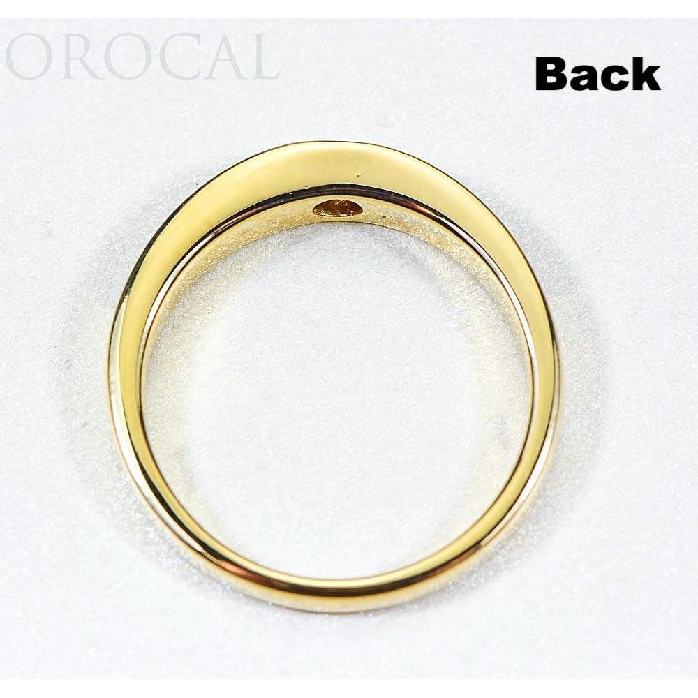 Orocal Gold Quartz Ladies Ring with Diamonds RL728WD7Q-Destination Gold Detectors
