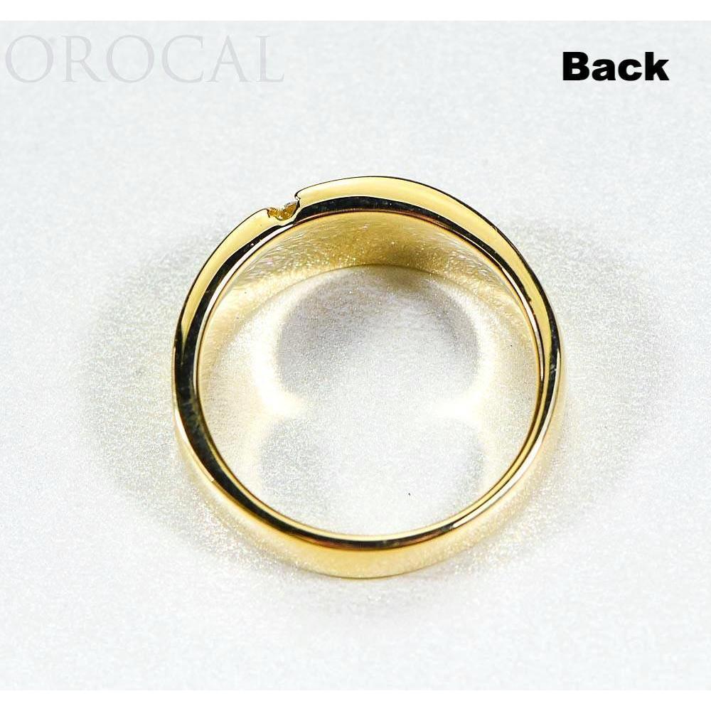 Orocal Gold Quartz Ladies Ring with Diamonds RL731D10NQ-Destination Gold Detectors