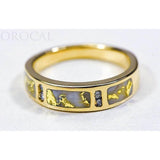 Orocal Gold Quartz Ladies Ring with Diamonds RL733D8Q-Destination Gold Detectors
