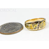 Orocal Gold Quartz Ladies Ring with Diamonds - RL882D8NQ-Destination Gold Detectors