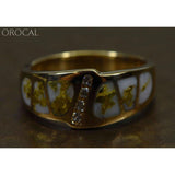 Orocal Gold Quartz Ladies Ring with Diamonds - RL882D8Q-Destination Gold Detectors