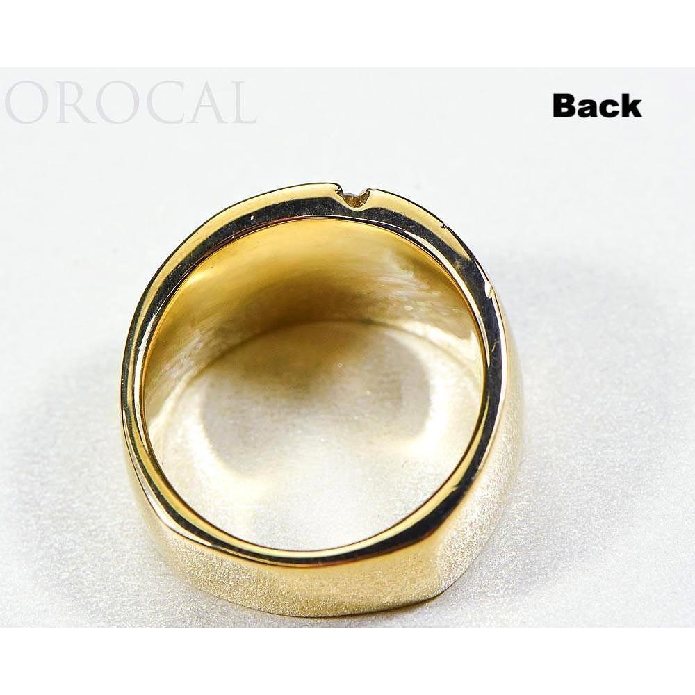 Orocal Gold Quartz Ladies Ring with Diamonds RLDL58D15Q-Destination Gold Detectors