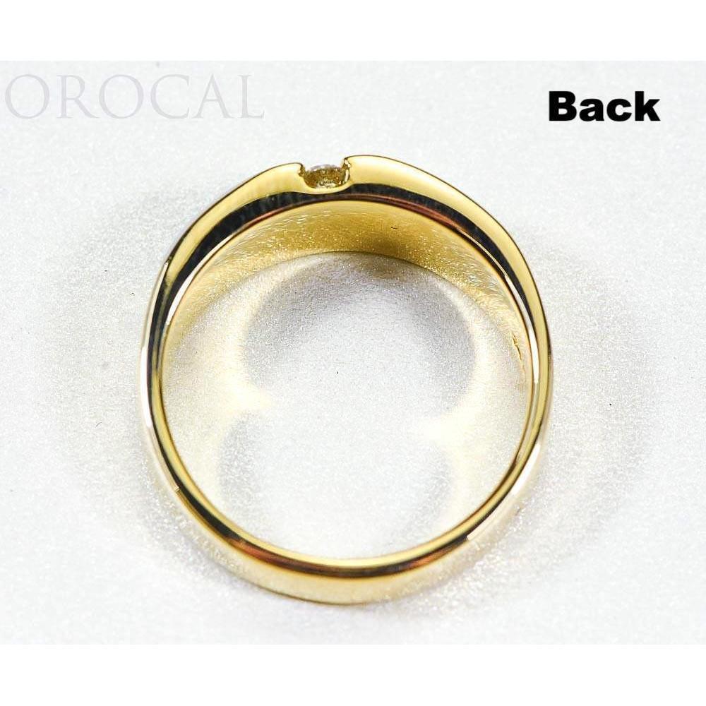Orocal Gold Quartz Ladies Ring with Diamonds RLL1330DQ-Destination Gold Detectors
