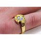 Orocal Gold Quartz Ladies Ring with Gold Nuggets RLEA5Q-Destination Gold Detectors