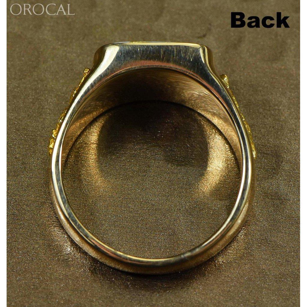 Orocal Gold Quartz Men's Ring RM1003Q-Destination Gold Detectors