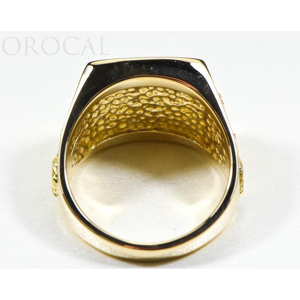 Orocal Gold Quartz Mens Ring RM1004Q-Destination Gold Detectors