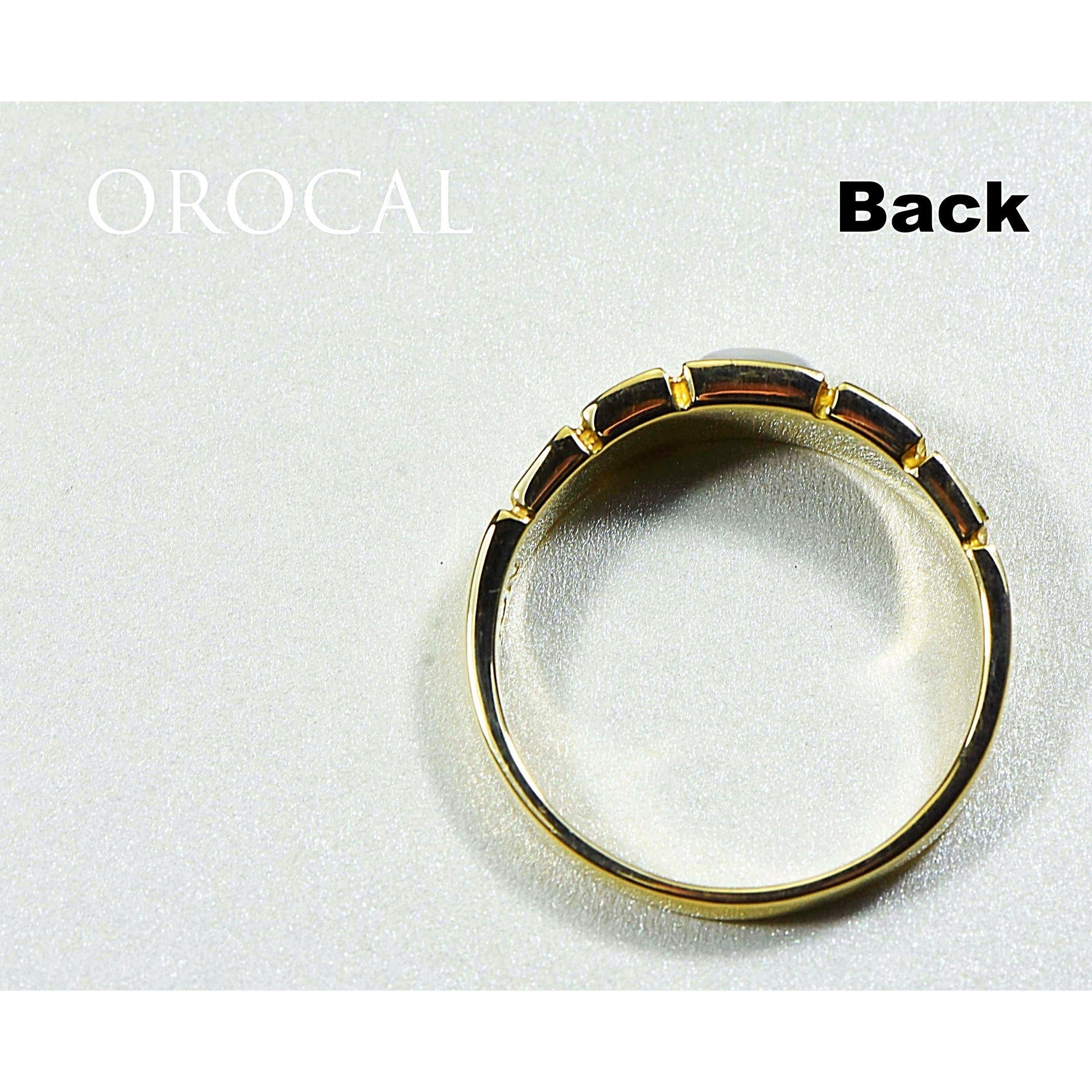 Orocal Gold Quartz Men's Ring RM1045NQ-Destination Gold Detectors