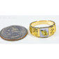 Orocal Gold Quartz Men's Ring RM1046NQ-Destination Gold Detectors